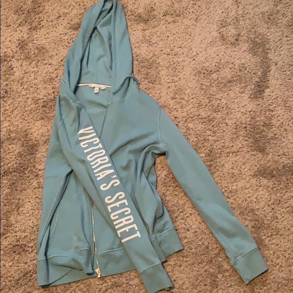 Victoria secret zip up hoodie
